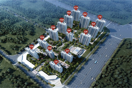 羊山新区信阳碧桂园3室2厅1卫60万110m2精装修出售
